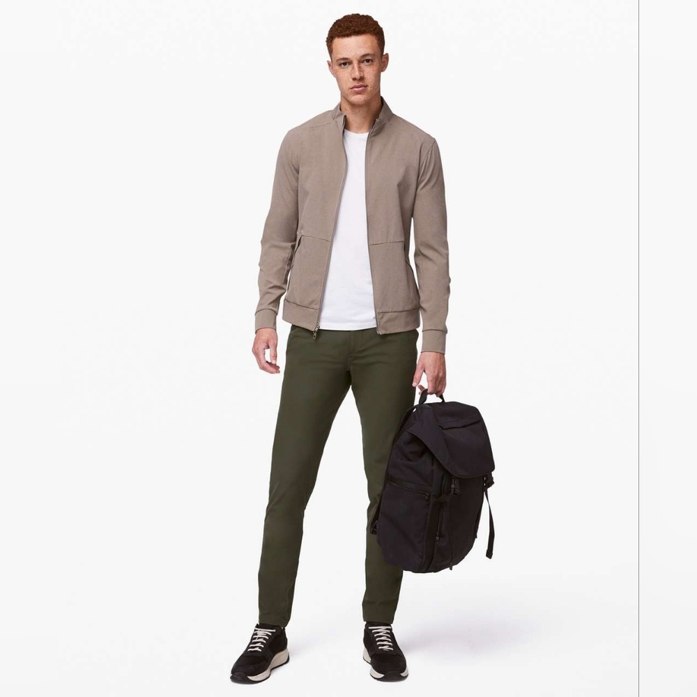 Lululemon Men's ABC Pant Slim *Warpstreme 32" Dark Olive US 31